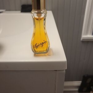 Giorgio Perfume Bottle with Gold Cap